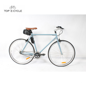 2017 Venta caliente Pedal Assist Fixie Bicicleta eléctrica